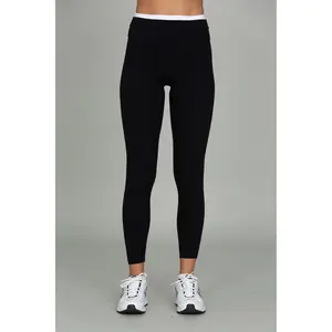 Black Double Waist StrydeForm Legging