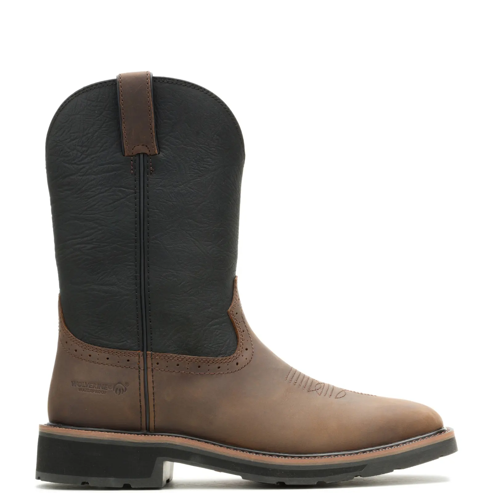 Wolverine Rancher JD WP Steel Toe 10" Mens Brown Wide Work & Safety Boots