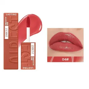 QIBEST Glass Lip Gloss – Transfer-Proof, Hydrating, Non-Sticky, High-Shine Plumping, Ultra-Glossy Finish, Long-Lasting, Juicy Glass Pout, For Daily & Parties, Makeup - Lipstick