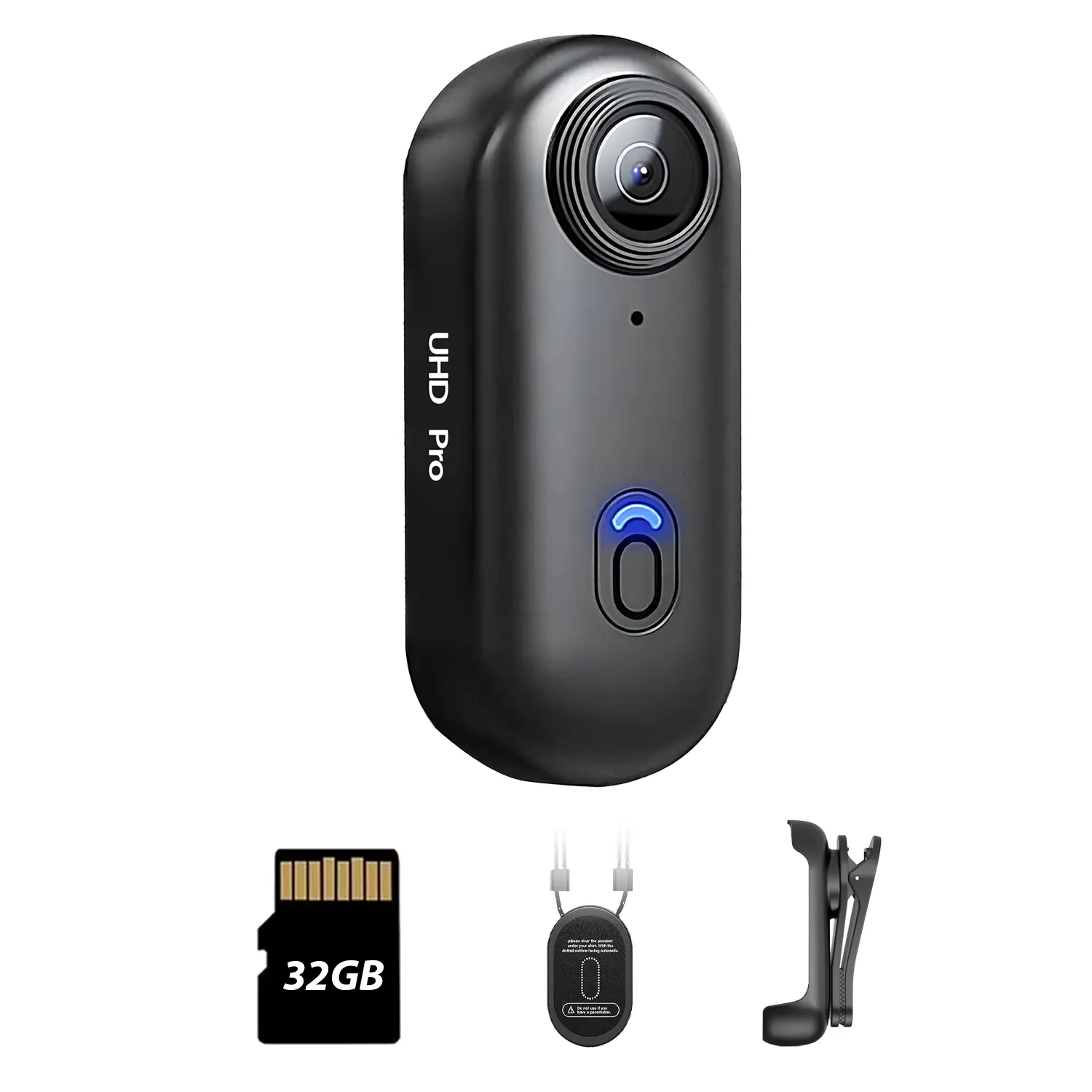NUISK Mini Thumb Action Camera 1080P WiFi，Magnetic Hands-Free Sports Camera for Cycling Pet VloggingCompact Magnetic Sports Camera, tiktokshopbacktoschool