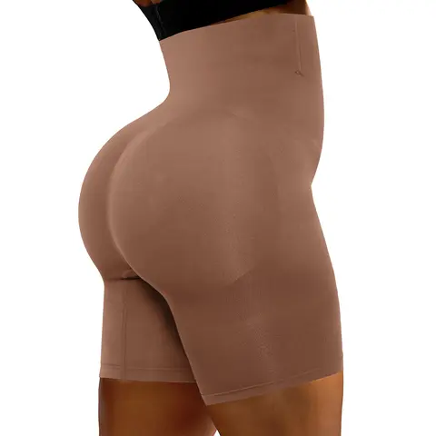 SHAPELLX Shapewear Sculpting Shorts for Women Seamless High Waisted Body Shaper Thigh Slimming Underwear