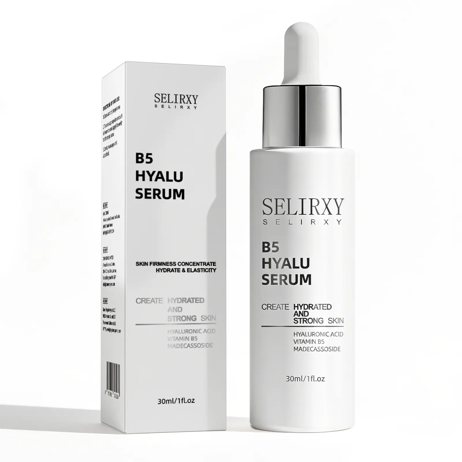 Hyaluronic Acid Serum B5 for Men and Women, Multi-Depth Hydration Skincare for Plumper, Smoother Skin, Glow Facial Water Based Serum Collagen Booster for Antiaging Actives Skincare,Sensitive Skin Redness Repair, Moisturizing