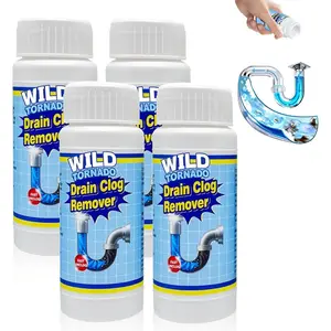 4 count  Tornado Pipe Dredge, Drain Cleaner for Kitchen,  Sink Cleaner for Kitchen Toilet Pipeline Quick Cleaning Tool