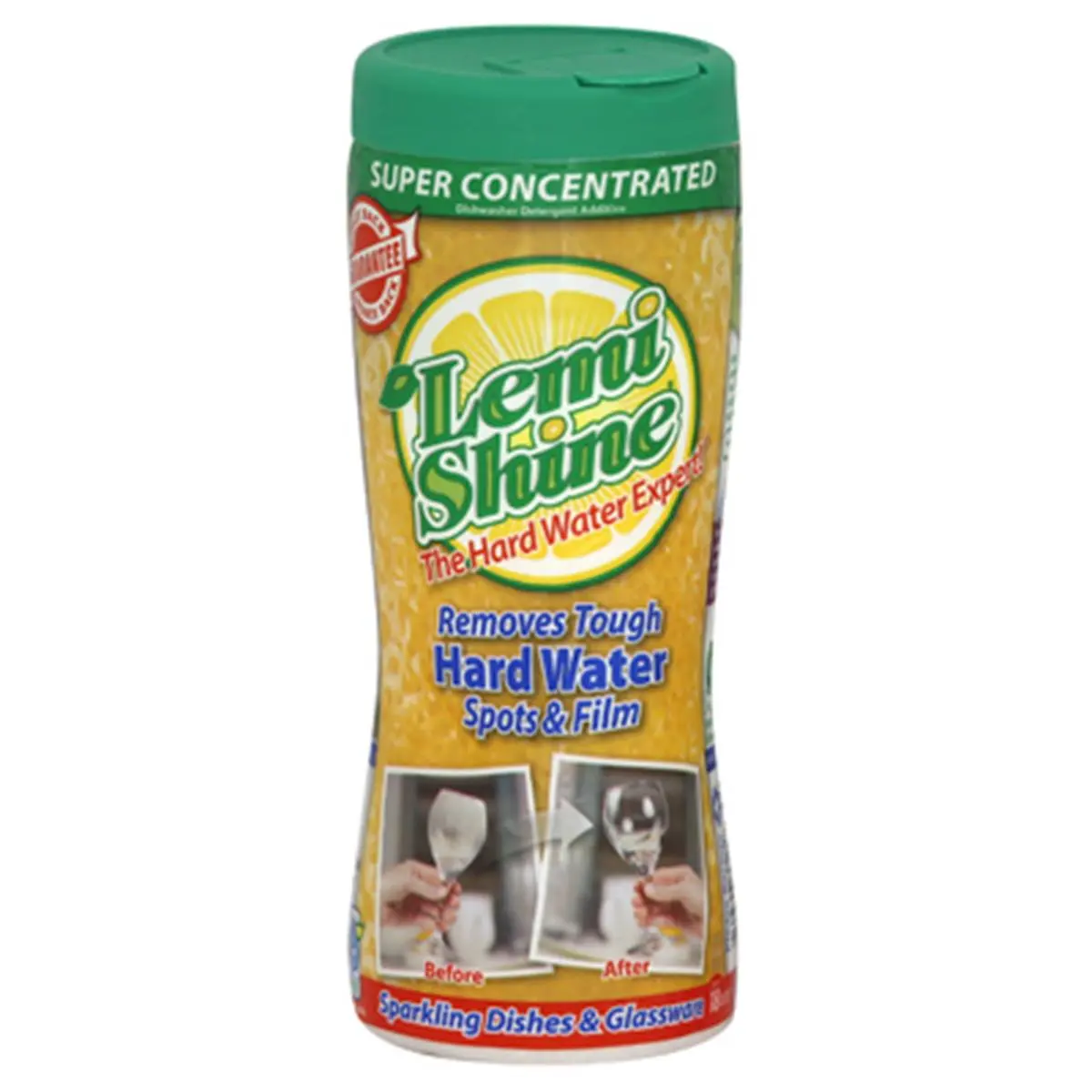 212 MAIN Lemi Shine Dishwasher Detergent Additive - 12 oz Concentrated Cleaner, Plastic Spot Cleaner, Deep Cleaning Descaler, Super Concentrated Wash Household Solution (UPC: 00703074228744)