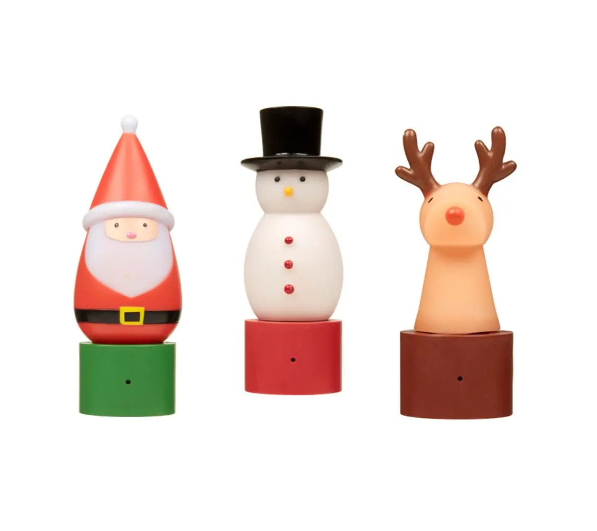 Globe Electric Set of 3 Christmas Night Lights Globe Electric Set of 3 Christmas Night Lights