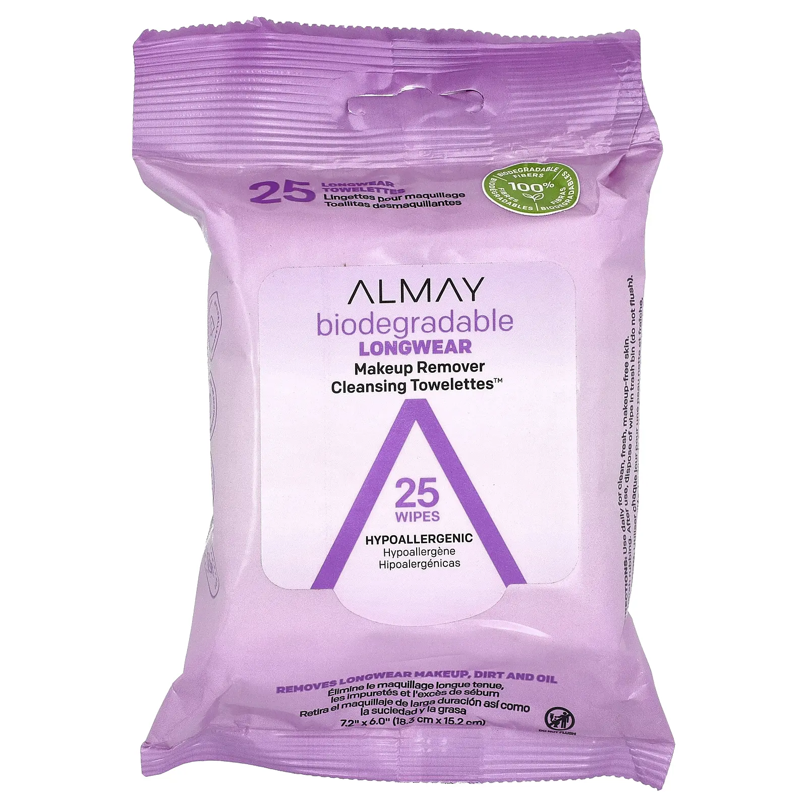 Almay Longwear Makeup Remover Cleansing Towelettes™, 25 Wipes