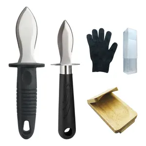 [Set of 5] SmartCook Oyster Knives  of Carbon Stainless Steel