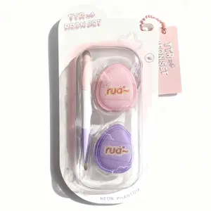 Rumilife Mini Finger Puff & Concealer Brush Set 3PCS – Soft Precise Blending for Flawless Finish