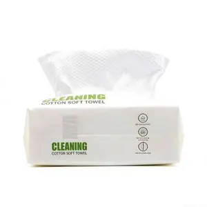Cleaning Cotton Soft Towel 60 Ct Pack Absorbent Reusable Eco-Friendly Facial Cleansing Eco-Friendly & Versatile Skincare Thickened for Better Absorption