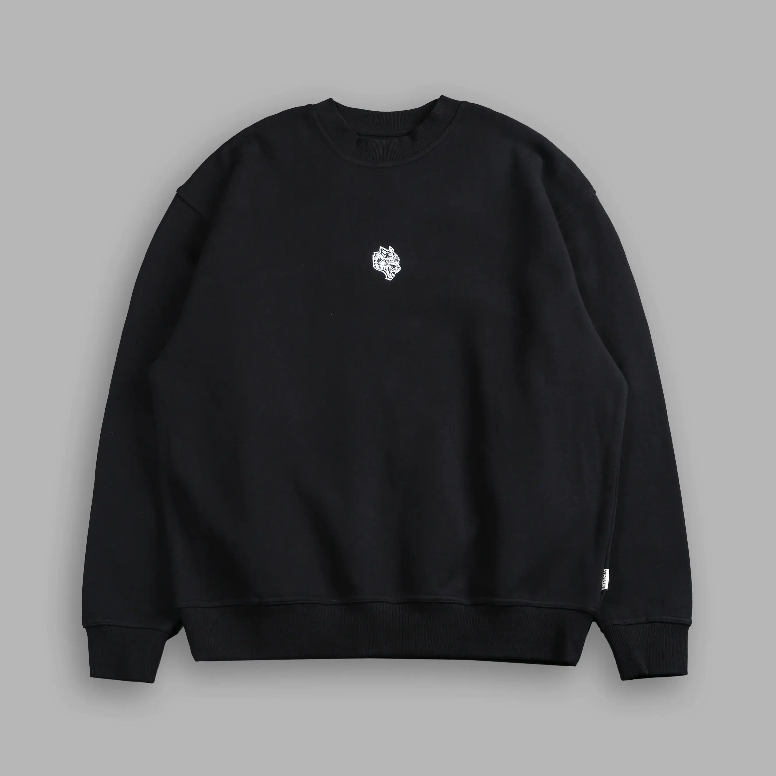 Minimal Logo Sweatshirt, Y2K Crewneck Pullover, Vintage Streetwear Sweatshirt, Gothic Grunge Fashion, Casual Retro Gift