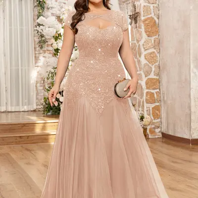 size 24 prom dress Eva Fashion 5244 Long Sleeveless Formal Prom Dress