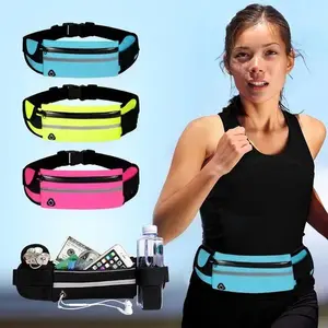 Outdoor Running Waist Bag for Men Women, Sports Belt Bag, Lightweight Fanny Pack, Hidden Travel Waist Pack for Gym Jogging Hiking Cycling Fitness tote