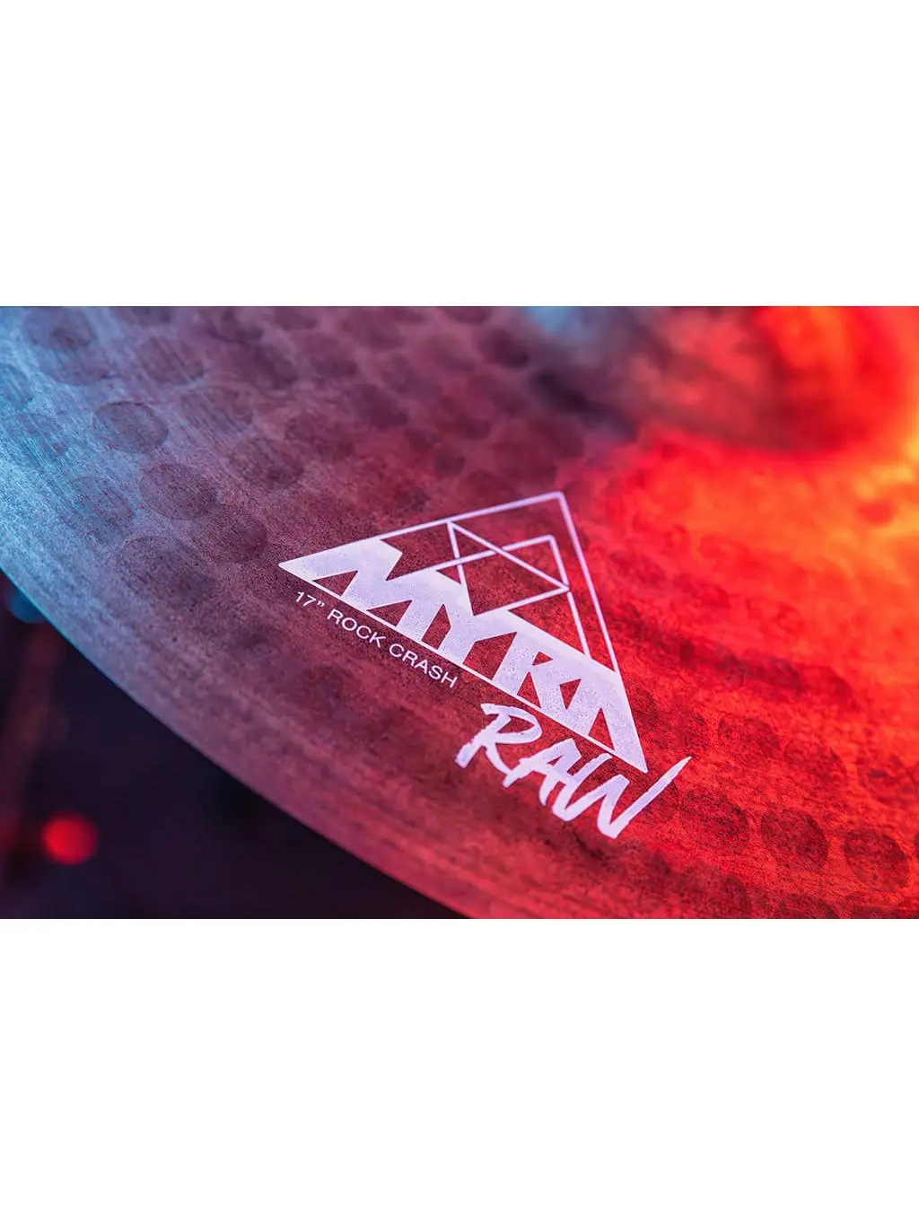 Stagg 28065 18 in. Bronze Raw Rock Crash Cymbal - Balanced Design, Balanced Tone, Quality Construction, Ideal for Beginners, Suitable for Daily Use