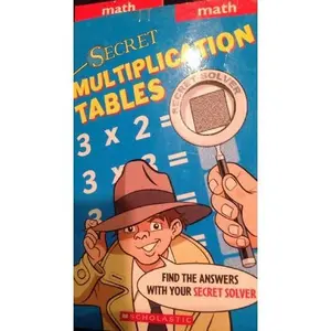USED-Secret Multiplication Tables (Math) by Scholastic (Paperback)