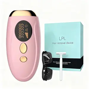 Professional Ipl Laser Hair Removal Machine, 999999 Flashes Painless Hair Remover for Women's Body, Face, Legs & Bikini Area