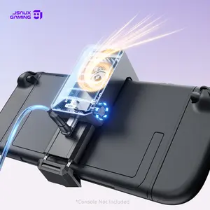 JSAUX Cooling Fan for Nintendo Switch 2 (2025), Cool Down Accessories for Switch 2 (Stepless Adjustable Fan Speed), Cools to Enhance Performance & Extend Console Battery Life - Black (GP0201A)