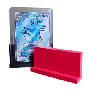 5 Pack -3D Printed Card Stand - Perfect for Toploaders, Sleeved, & Raw Cards | Multiple Colors | Great Gift for Collectors | Minimalist