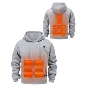Unisex Heated Hoodie Winter Jacket