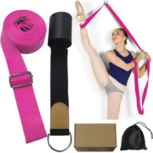 Adjustable  Stretcher Lengthen Ballet Stretch Band - Easy Install on Door Flexibility Stretching  Strap  Cheer Dance Gymnastics Trainer Stretching Equipment Taekwondo