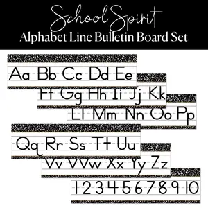 Composition Notebook Alphabet Line