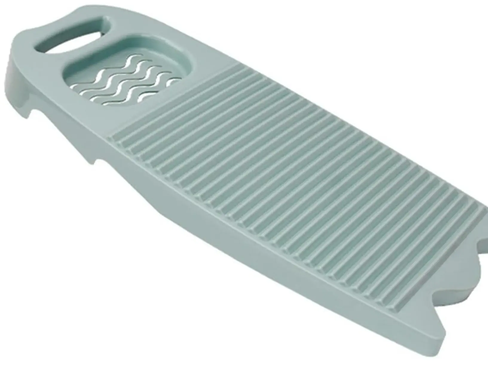 Non-slip Laundry Washing Board, Household Washboard, Hand Wash Board, Manual Wash Clothes Laundry Pad Scrubbing Board For Household(15.7x8.07x1.06inches) (E-light Blue)