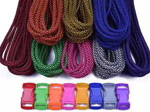 Bored Paracord - Diamonds Combo Starter Kit - 25 Foot Hanks of Paracord with Buckles