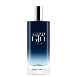 Armani Acqua Di Gio Profondo for Men Parfum Travel Spray, 0.5 Ounce