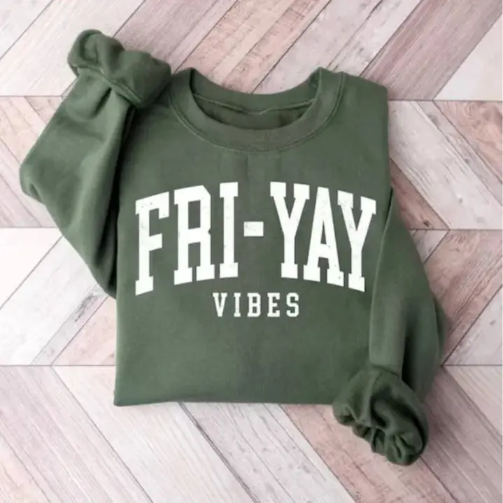 HappyShift - Friyay teacher sweatshirt, happy Friday weekend shirt, fun free dress day tee, cute teacher team top, perfect casual gift idea for educators