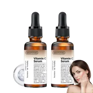 Vitamin C Facial Serum, 2 Counts Moisturizing Skincare, Face Glow Serum, Brightening Anti Aging Hydrating Nourishing Formula Hydrating Brightening Firming Deep Hydration for Men & Women, Single Pack Liquid Solution
