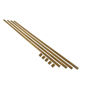 Cable Trunking Raceway 120" Brown Self-Adhesive Paintable Cord Management