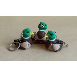 Malleable Mallard - Articulated Flexi moving keychain