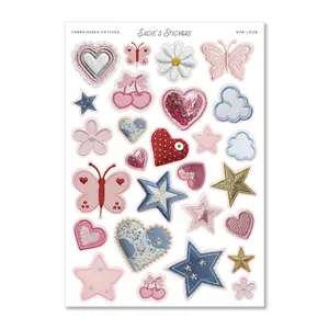 Embroidered Patches • Scraps & Snippings