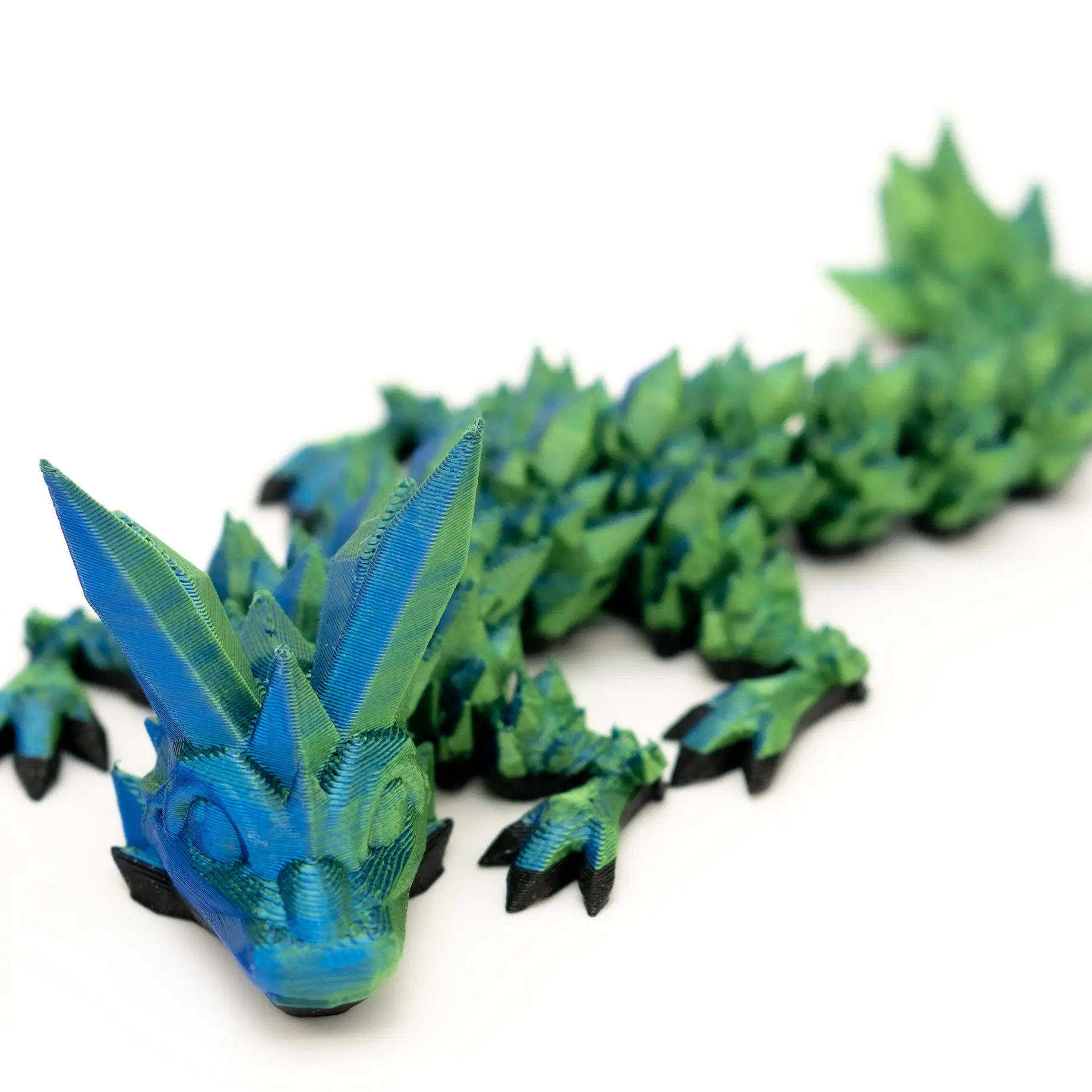 Crystal Baby Dragon | 3D Printed Articulating Dragon