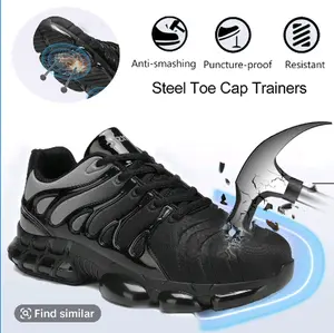 Steel Toe Shoes Men Women Lightweight Safety Composite Toe Shoes Comfortable Zapatos para Hombre Zapatos Trabajo Walking Sneakers