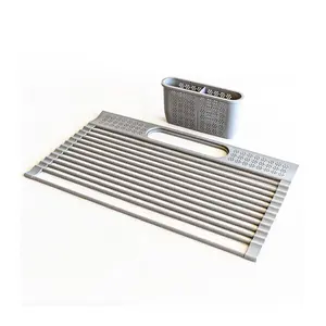 overandback Roll Up Drying Rack with Caddy