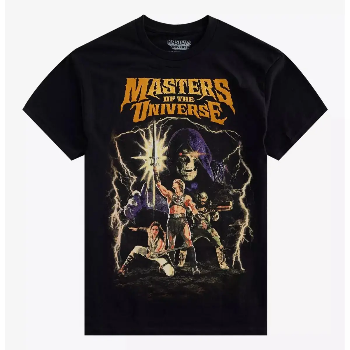 Masters Of The Universe Poster Graphic Tee | Retro 80s Cartoon T-Shirt | He-Man Fantasy Unisex Cotton Shirt | Vintage Action Figure Streetwear | Fan Gift