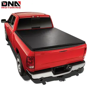 For 16-Present Toyota Tacoma 6Ft Fleetside Bed Soft Top Tri-Fold Tonneau Cover