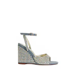 MATTEUS-DENIM WEDGE SANDAL