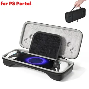 Slim Fit Hard Shell Carrying Case for Playstation Portal Remote Player, Portable Protective Storage Bag for Ps Portal, Travel Organization Pouch