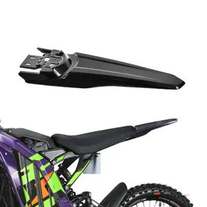 Rear Fender for Surron Light Bee X S Longer Tail Guard for Segway X160/X260, Back Mudguard for Sur Ron Parts,Imitation Carbon Fiber Suron Accessories