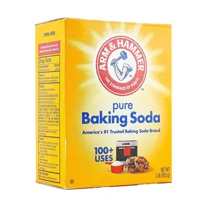 ARM & HAMMER Pure Baking Soda - 1LB Multipurpose Baking & Cooking Powder for Bread Pancakes Cookies Brownies Waffles Natural Bake