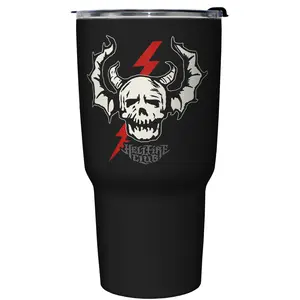 Stranger Things Hellfire Club Stainless Steel Tumbler w/Lid
