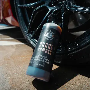 Brake Bomber 3.0 Wheel Cleaner, Tire Cleaner, Bug Remover - Top Brake Cleaner and Car Cleaning Product - Car Cleaning Kits brakebombercleaner bronzebombercleaner tirecleaner surface cleaner liquid