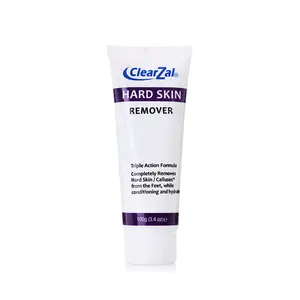 Clearzal Dry, Cracked Feet Repair Ultra-Hydrating Hand and Foot Cream HardSkin Moisturizer, 3.5 oz., Skin Care Hand and Foot Lotion with Urea, Salicylic Acid for Dry, Cracked Feet, Deeply Moisturizing, Gentle Exfoliation Skin Care