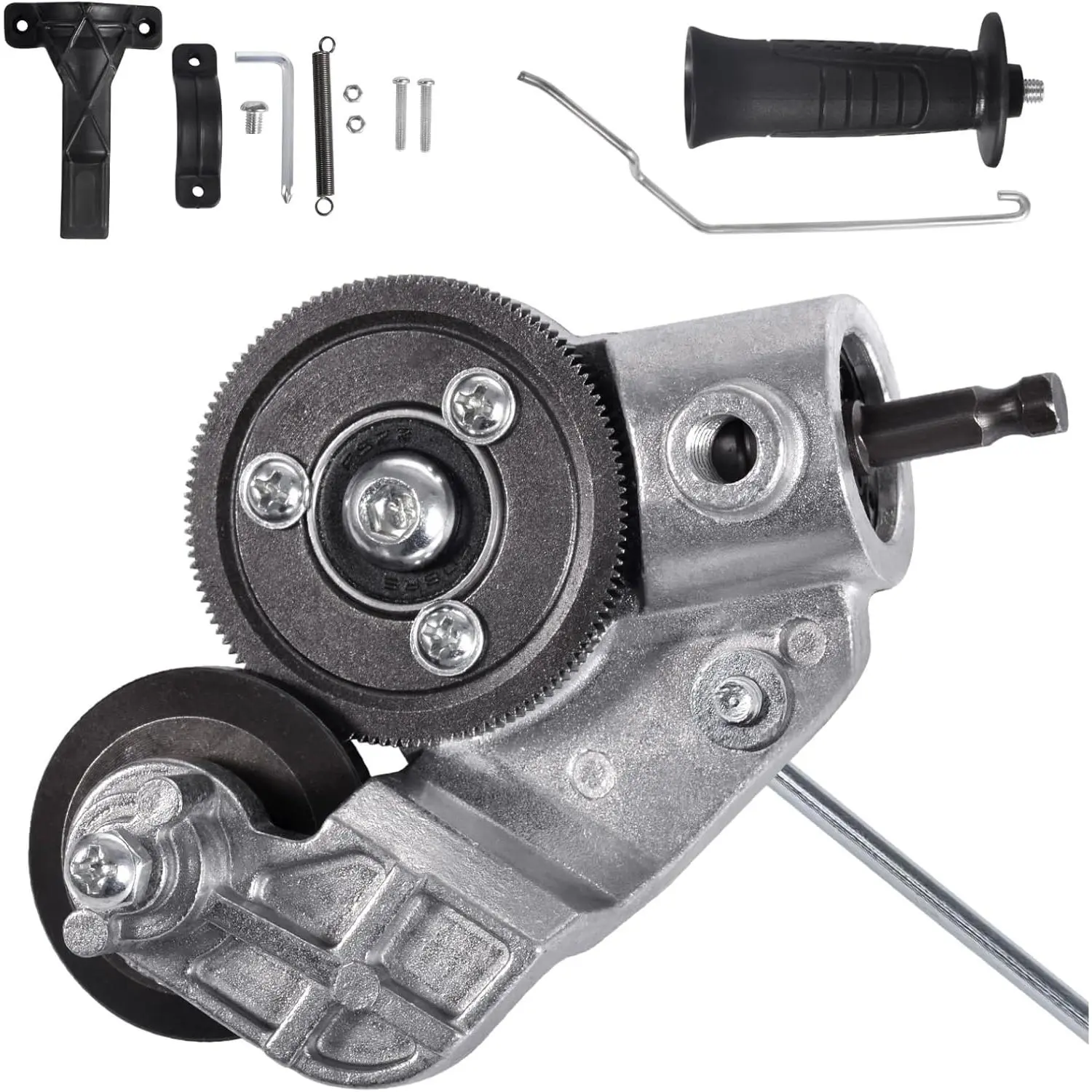 Sheet Metal Shear - Efficient Drill Attachment for Cutting Flat Metal Sheets, High-Speed Metal Cutter for Iron, Copper, Aluminum, and Steel up to 20-30 GA, Compatible with Cordless Drills
