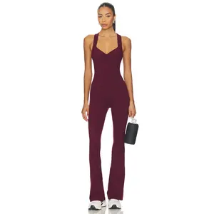 437 The Sculpt Onesie in Black Cherry