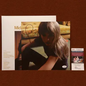 Taylor Swift Signed JSA Authenticated "Midnights" LP