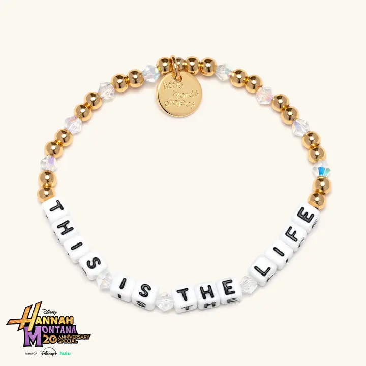 This Is The Life Beaded Bracelet | Disney | Hannah Montana This Is The Life Beaded Bracelet | Disney | Hannah Montana