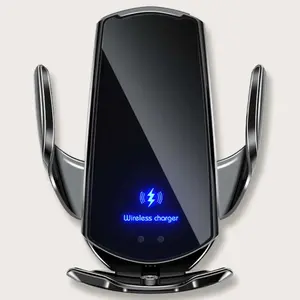 Wireless Car Charger, 15W Fast Charging Auto Clamping Car Charger Phone Mount Air Vent Cell Phone Holder for iPhone 17/16/15/14/13/13/12/11/XS/XR/X/8, Samsung Galaxy S25/S24/S23/S22/S21/S20, Magnetic USB Charger Station For All Phone Accessories summerwin