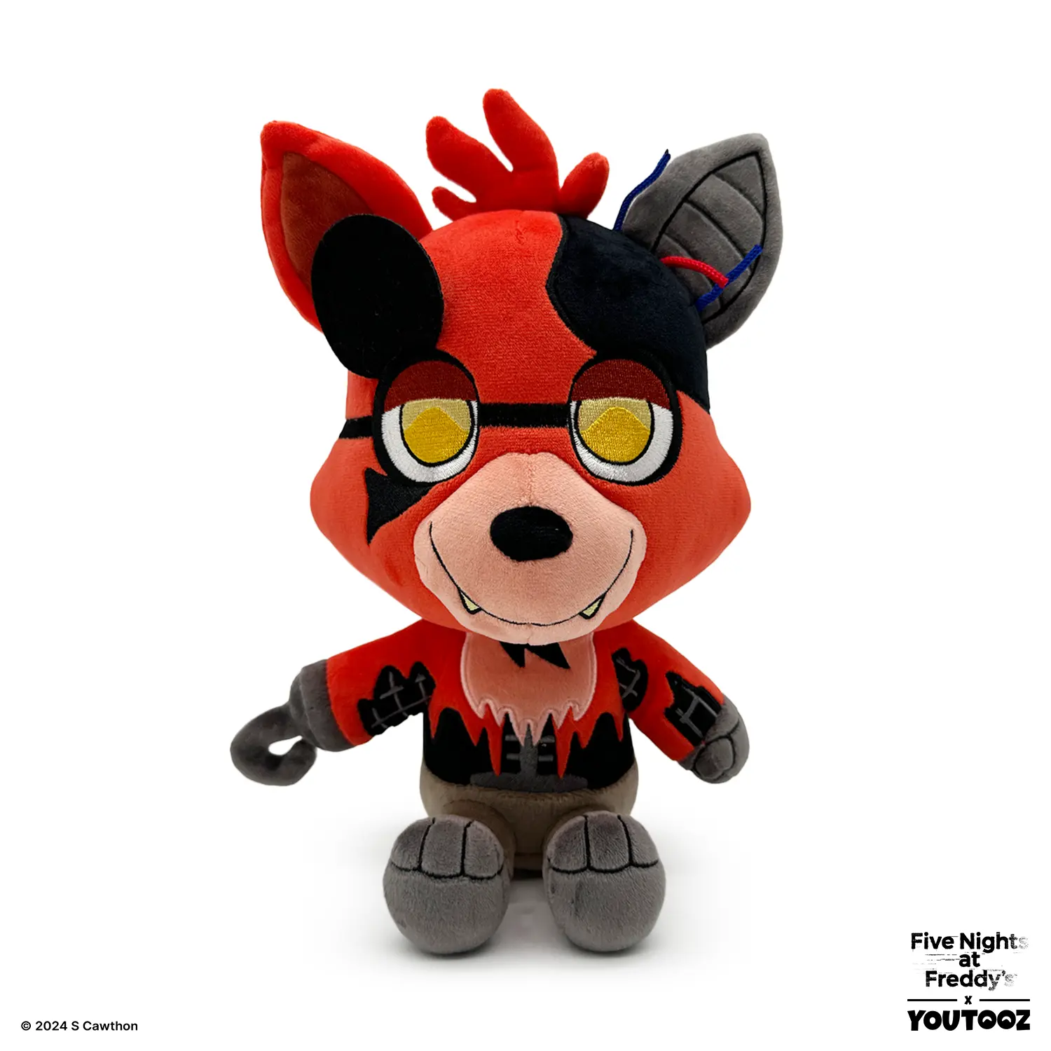 Youtooz FNAF Withered Foxy 9" Plush, Collectible from Five Nights at Freddy's